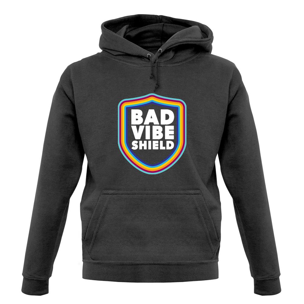 Bad Vibe Shield Unisex Hoodie