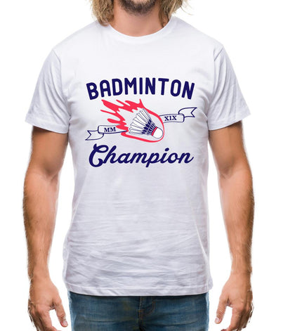 Badminton Champion Mens T-Shirt