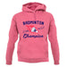 Badminton Champion Unisex Hoodie