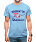 Badminton Champion Mens T-Shirt