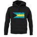 Bahamas, The Grunge Style Flag unisex hoodie