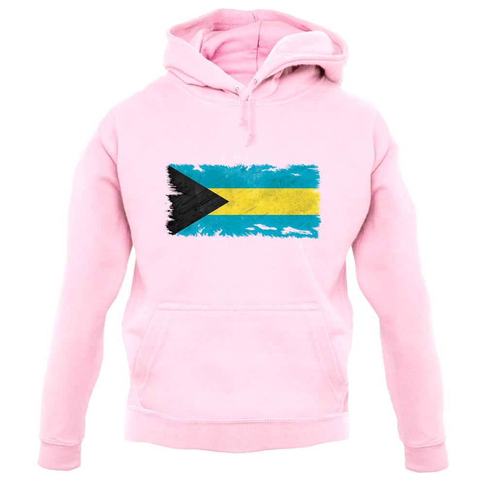 Bahamas, The Grunge Style Flag unisex hoodie