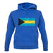 Bahamas, The Grunge Style Flag unisex hoodie