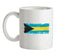 Bahamas, The Grunge Style Flag Ceramic Mug