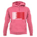 Bahrain Barcode Style Flag unisex hoodie