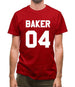 Baker 04 Mens T-Shirt