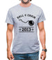 Ball & Chain Since 2013 Mens T-Shirt