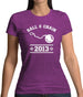 Ball & Chain Since 2013 Womens T-Shirt