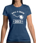 Ball & Chain Since 2013 Womens T-Shirt