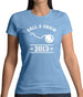 Ball & Chain Since 2013 Womens T-Shirt