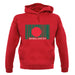 Bangladesh Barcode Style Flag unisex hoodie