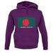 Bangladesh Barcode Style Flag unisex hoodie