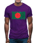 Bangladesh Grunge Style Flag Mens T-Shirt