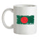 Bangladesh Grunge Style Flag Ceramic Mug