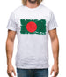 Bangladesh Grunge Style Flag Mens T-Shirt