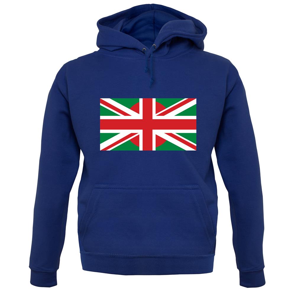 Bangladesh Union Jack Flag unisex hoodie