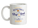 Basketball - Play Hard or Go Home Ceramic Mug