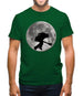 Bass Player Moon Mens T-Shirt