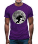 Bass Player Moon Mens T-Shirt