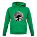 Bass Player Moon unisex hoodie