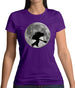 Bass Player Moon Womens T-Shirt