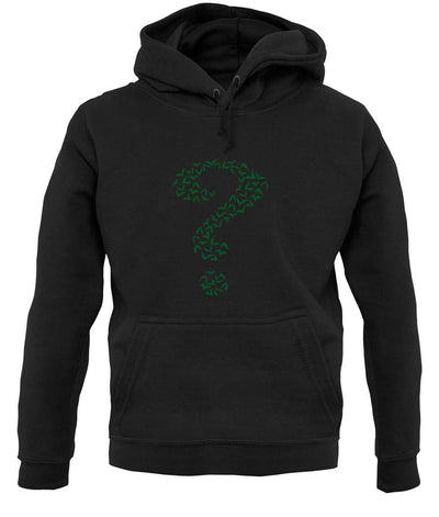 Green Bat Question Mark unisex hoodie