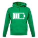 Battery Symbol unisex hoodie