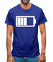 Battery Symbol Mens T-Shirt