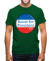 Bauer For President Mens T-Shirt