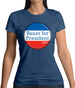Bauer For President Womens T-Shirt