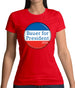 Bauer For President Womens T-Shirt