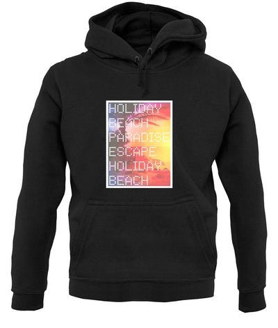 Beach Scene Holiday Paradise unisex hoodie