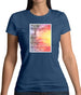 Beach Scene Holiday Paradise Womens T-Shirt