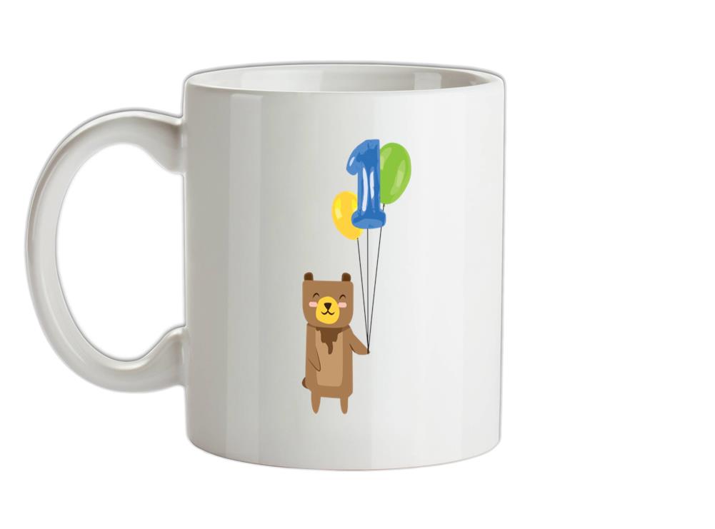 1st Birthday Bear Ceramic Mug