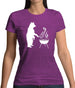 BBQ Bear Womens T-Shirt