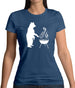 BBQ Bear Womens T-Shirt