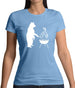 BBQ Bear Womens T-Shirt