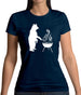 BBQ Bear Womens T-Shirt