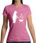 BBQ Bear Womens T-Shirt