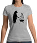 BBQ Bear Womens T-Shirt