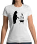 BBQ Bear Womens T-Shirt