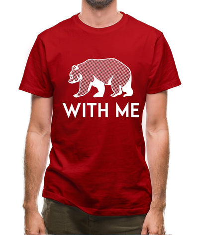 Bear With Me Mens T-Shirt