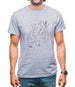 Bear Shark Mens T-Shirt