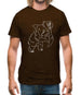 Bear Shark Mens T-Shirt