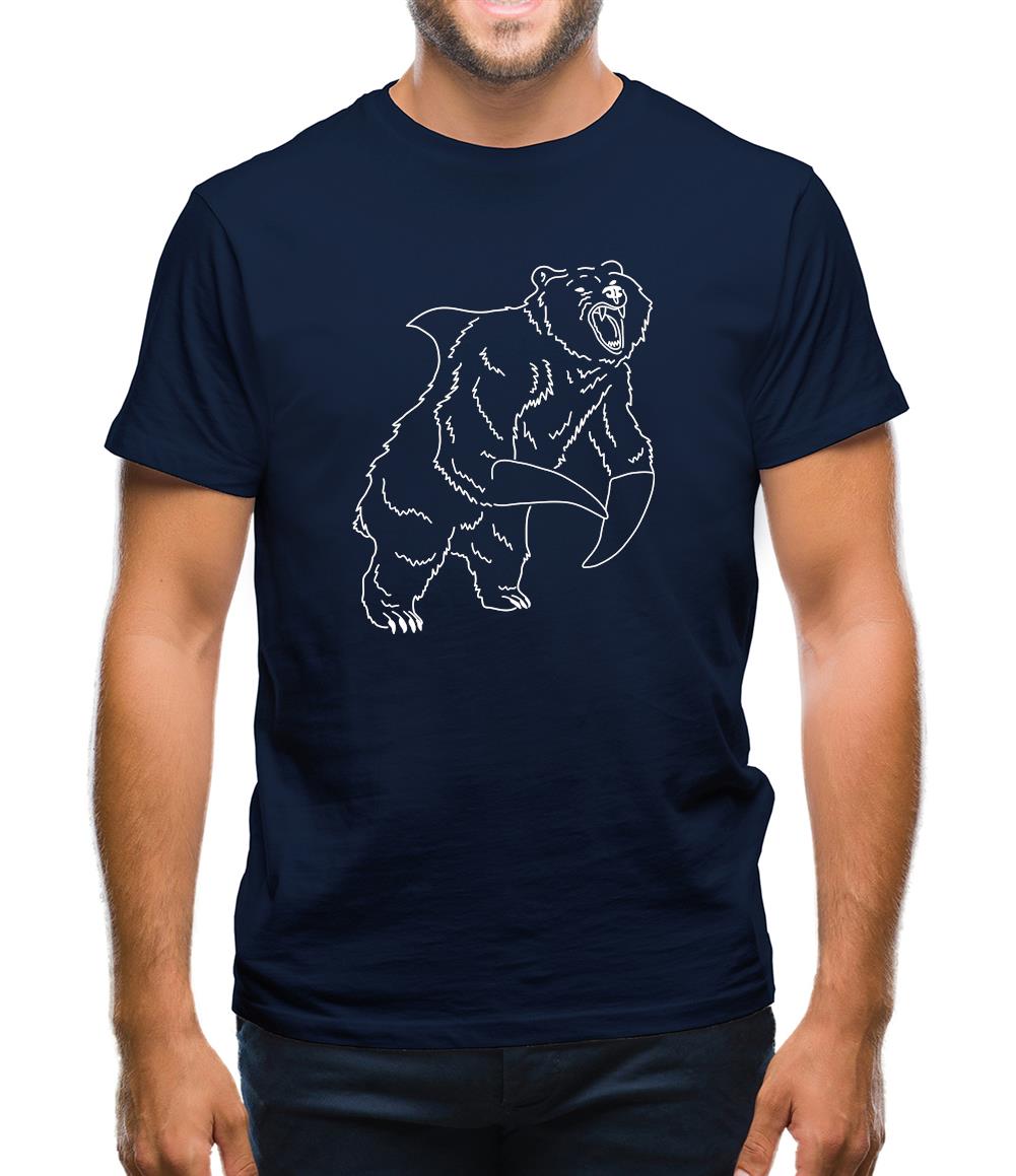 Bear Shark Mens T-Shirt