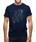 Bear Shark Mens T-Shirt