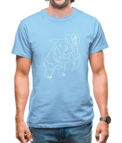 Bear Shark Mens T-Shirt