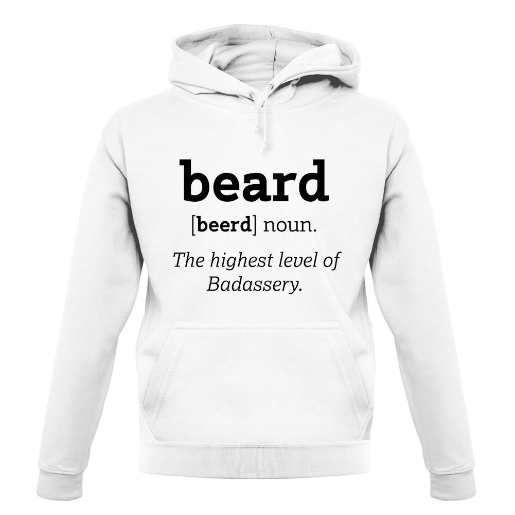 Beard Definition unisex hoodie