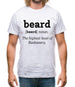 Beard Definition Mens T-Shirt