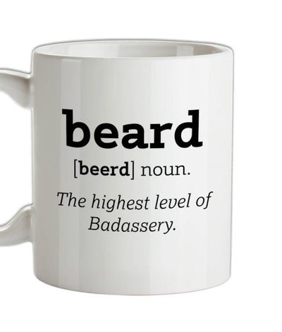 Beard Definition Ceramic Mug